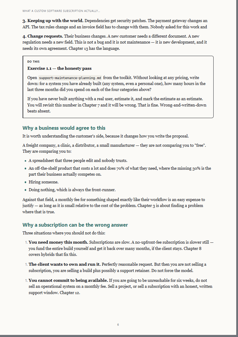 Chapter 2 — separating verified facts from unknowns